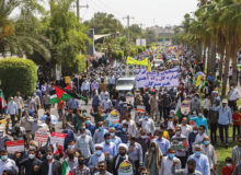 حضور پرشور مردم  دیار خلیج فارس در راهپیمایی روز جهانی قدس