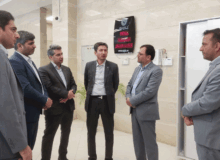 مدیرعامل بانک قرض‌الحسنه مهر ایران از شعبه قشم بازدید کرد