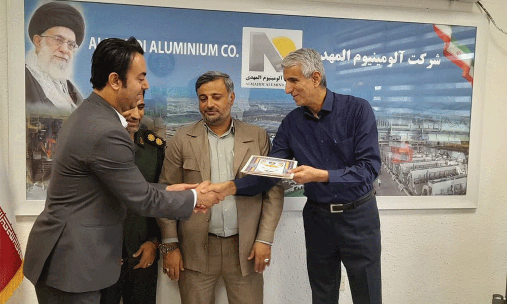 سعید سلیمانی به عنوان فرمانده جدید پایگاه بسیج آلومینیوم المهدی معرفی شد