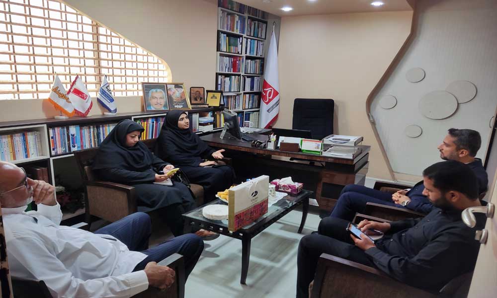 بازدید مدیرکل بهزیستی هرمزگان از روزنامه دریا