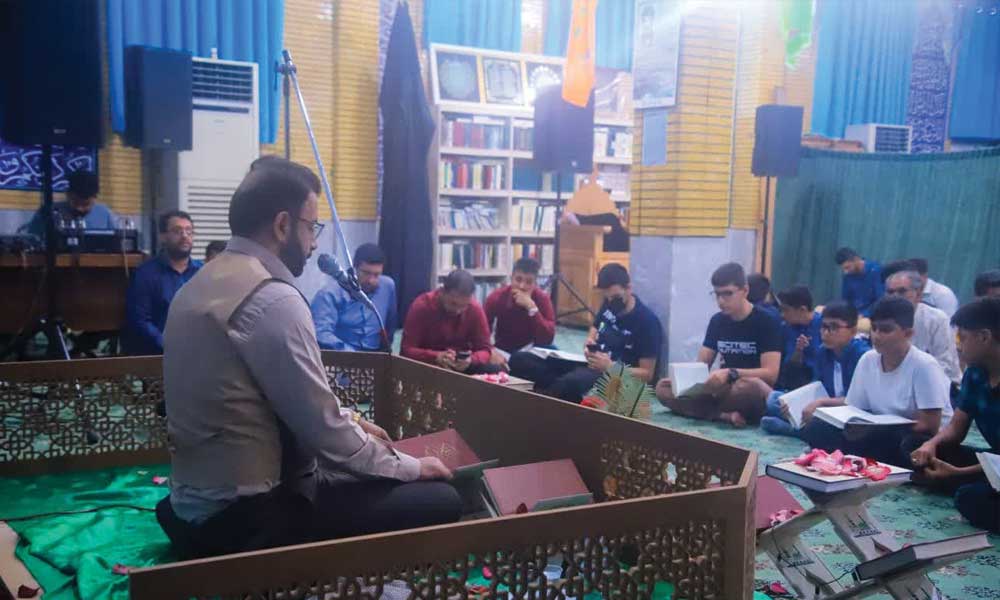 برگزاری کرسی تلاوت قرآن در مسجد امام حسین (ع) گلشهر بندرعباس