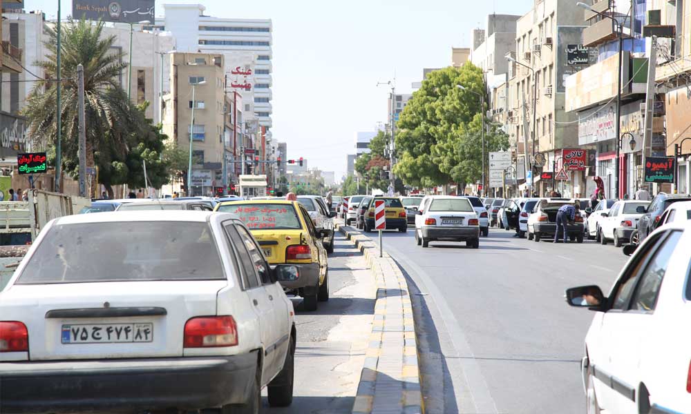 غوغای ترافیک در بلوار سیدجمال ‌بندرعباس