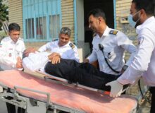 مانور مقابله با سرقت در شركت آب و فاضلاب هرمزگان برگزار شد