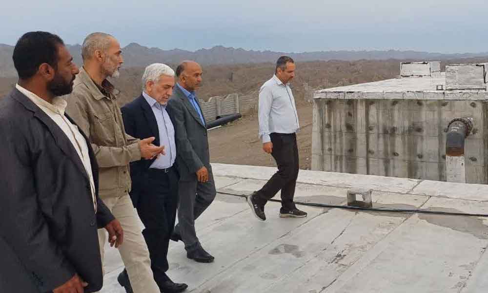 افزایش ۳۵ درصدی ظرفیت مخازن ذخیره آب شهر میناب