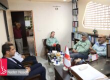 دیدار مدیرعامل فولاد هرمزگان با روزنامه دریا به مناسبت روز خبرنگار