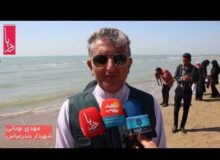 پاکسازی ساحل بندرعباس با حضور شهردار بندرعباس