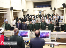 آیین تجلیل از خبرنگاران حوزه قرار گاه مقدم مدینه منوره نیروی زمینی سپاه