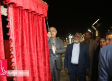 افتتاح بوستان گل محمدی شهرداری با حضور استاندار هرمزگان