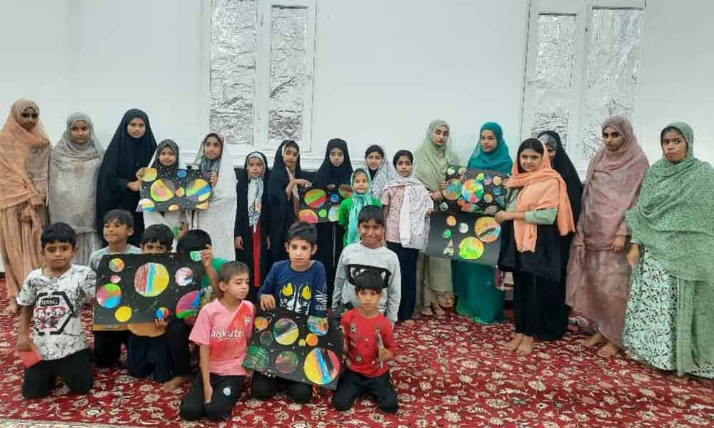 یک روز شاد با کانون پرورش فکری در روستای سرزه پشت بند شمیل
