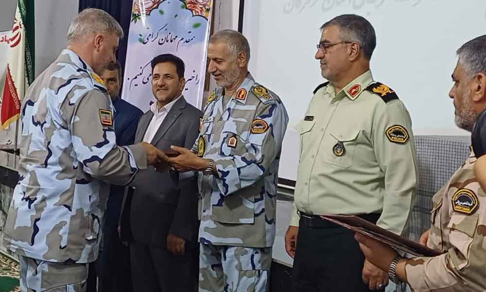 فرمانده جدید مرزبانی هرمزگان معرفی شد