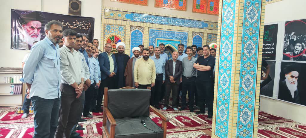 برگزاری مراسم گرامیداشت سالگرد امام خمینی (ه) در نیروگاه خلیج فارس