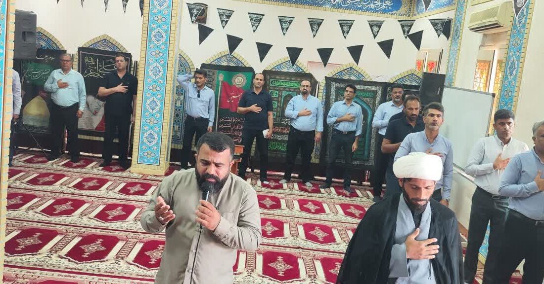 تجلی شور حسینی در دل صنعت؛ قرائت زیارت عاشورا در نیروگاه خلیج فارس