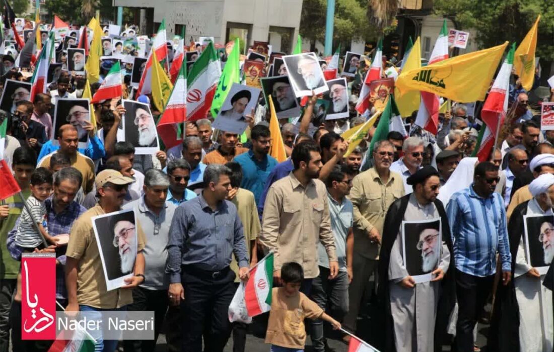 راهپیمایی همدلی و ایستادگی «خشم و نصر»