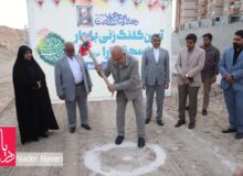 کلنگ زنی بازگشایی خیابان شهید اسحق دارا در بندرعباس