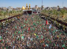 به رسم حسین (ع) ایستاده‌ایم بر مدار کربلا