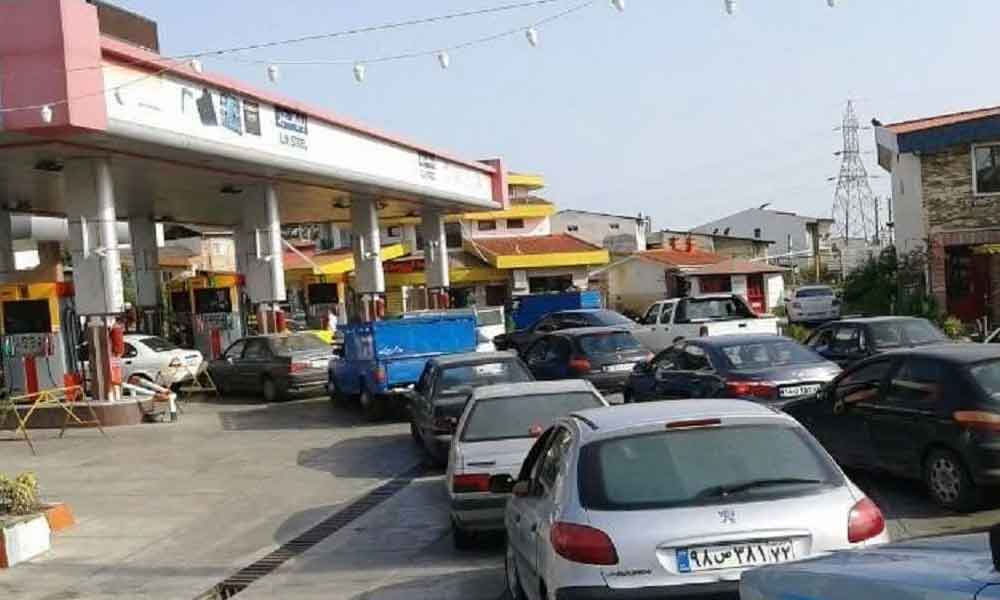 ۲۰لیتر بنزین، ۶۰ دقیقه انتظار