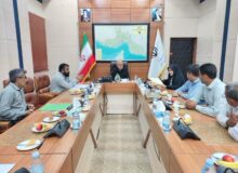 نشست معتمدین و شورای اسلامی شهر و بخش قلعه قاضی با استاندار هرمزگان