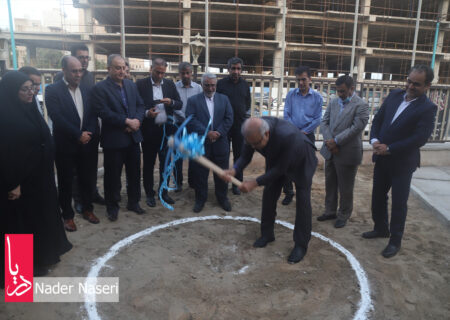 مراسم کلنگ‌زنی بازارچه دائمی صنایع‌دستی بندرعباس