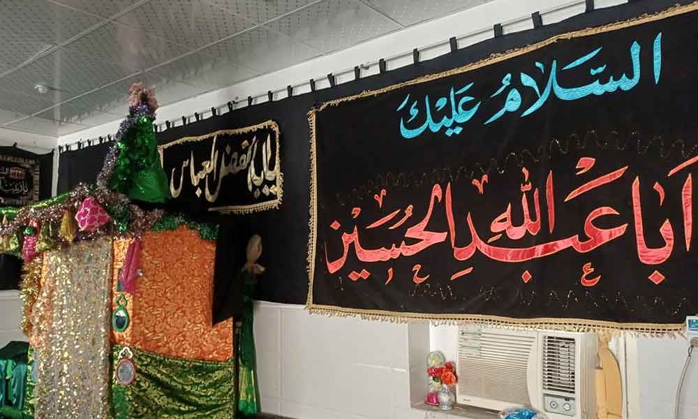گزارشی حزن انگیز از حسینیه بیت الاحزان حضرت فاطمه زهرا (س)
