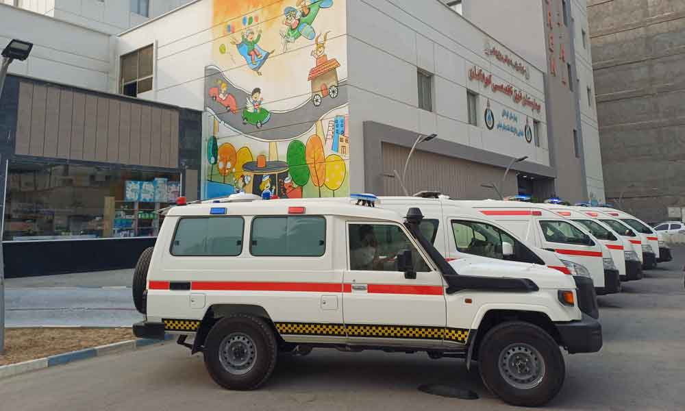 آمبولانس های جدید اورژانس هرمزگان به ۳۵ آمبولانس رسید