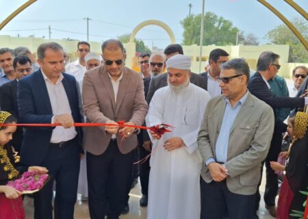بهره برداری از مدرسه فاطمیه بندرلنگه