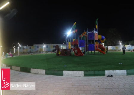 افتتاح بوستان جیکو