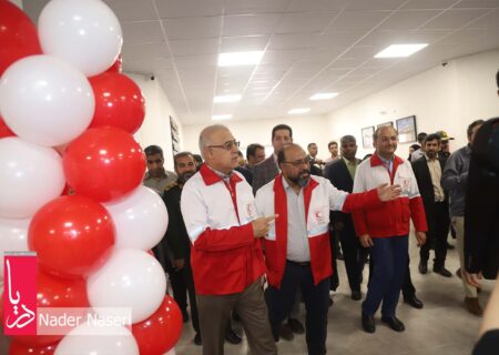 افتتاح ساختمان جدید هلال احمر در بندرعباس
