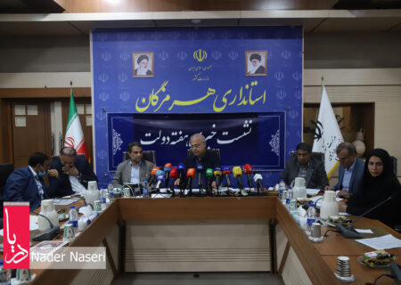 نشست خبری استاندار هرمزگان