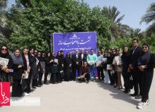 نشست خبری مدیر عامل منطقه شش انتقال گاز هرمزگان