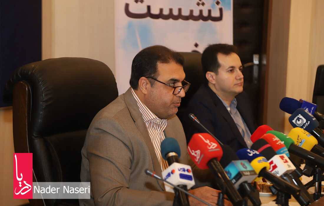 نشست خبرنگاران با رئیس سازمان صمت هرمزگان به مناسبت هفته خبرنگار