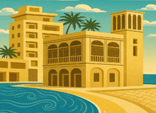 معماری سبز ساحلی؛ سمفونی موج و باد و بادگیر