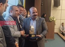 تجلیل از شرکت آرد فدک رودان به عنوان واحد صنعتی نمونه هرمزگان