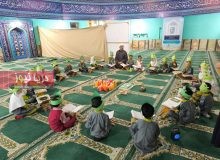 برگزاری جشن آشنایی نونهالان با قرآن کریم در مسجد امام حسین(ع) شهرک توانیر