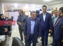 بازدید اعضای هیئت مدیره سازمان تأمین اجتماعی از شعبه شهیدرجایی
