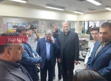 بازدید رئیس و اعضای هیئت ‌مدیره سازمان تأمین اجتماعی از بیمارستان خلیج فارس بندرعباس