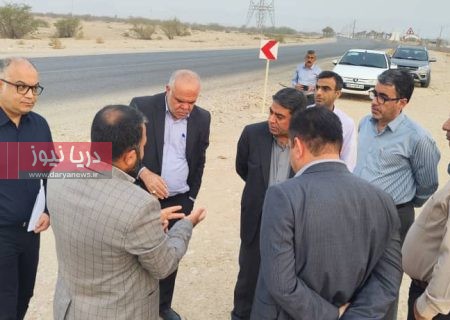 بازدید صبحگاهی مسؤلان برای تسریع در تکمیل جاده دهنو-قلعه‌قاضی