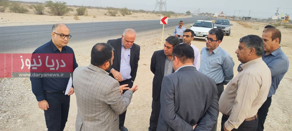 بازدید صبحگاهی مسؤلان برای تسریع در تکمیل جاده دهنو-قلعه‌قاضی
