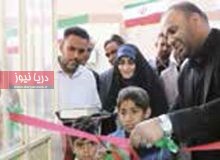 توسعه ۳ کلاسه مدرسه ایده در بخش جغین به بهره برداری رسید