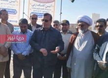 برگزاری آیین کلنگ زنی مدارس ۱۲ و ۹ کلاسه خیرساز در بستک