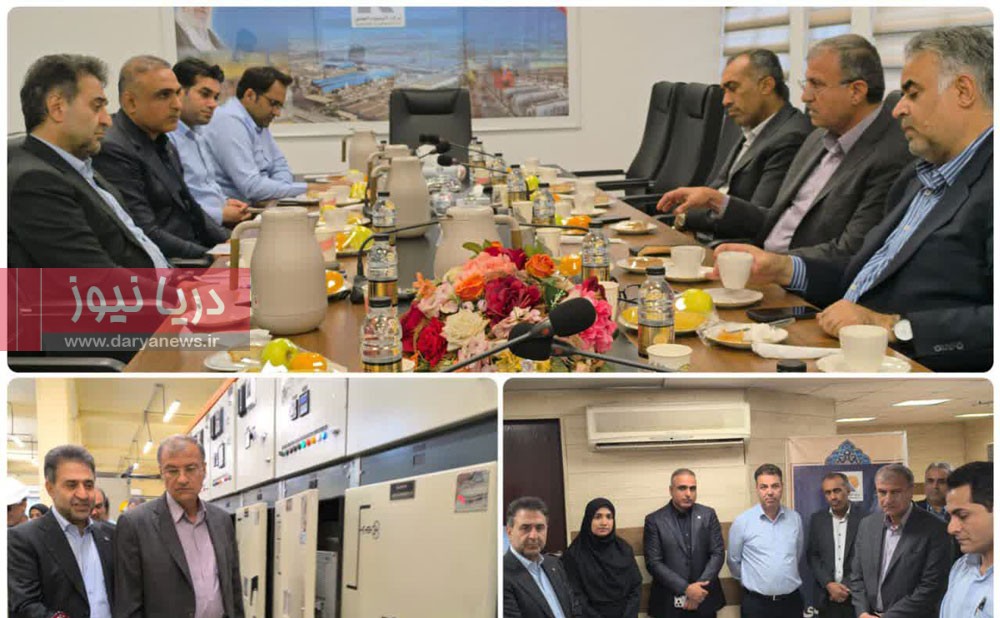 بازدید احمد مرادی از شرکت آلومینیوم المهدی