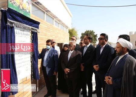 افتتاح سه پروژه در آرامستان بندرعباس