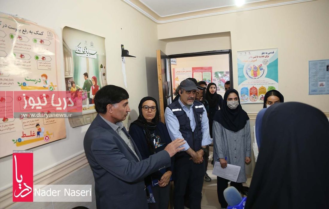 بازدید رئیس دپارتمان بیماری‌های واگیر سازمان جهانی بهداشت از مرکز بهداشت
