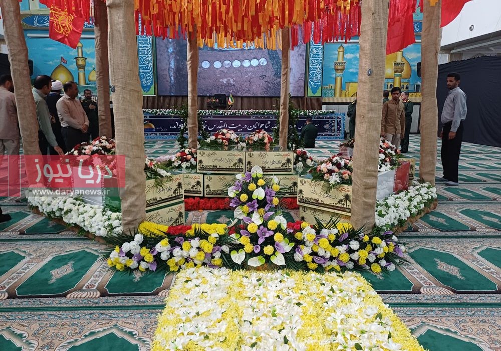 عطر ایثار در آسمان استان پیچید