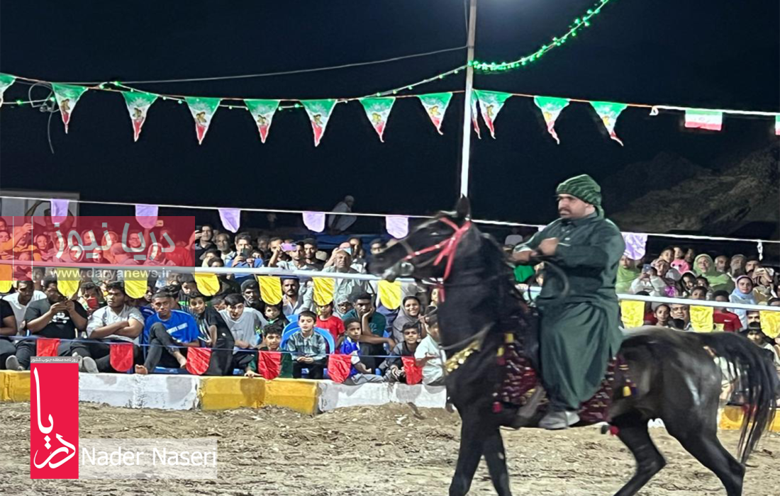 دومین فستیوال شو سواره در شهرستان رودان
