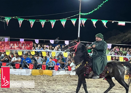 دومین فستیوال شو سواره در شهرستان رودان