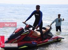 مسابقه جت اسکی سرعت کلاس آزاد در بندرعباس