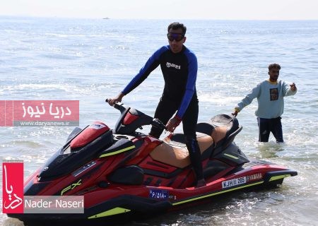 مسابقه جت اسکی سرعت کلاس آزاد در بندرعباس