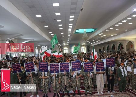 همایش اقتدار بسیج به مناسبت سالروز بزرگداشت بسیج در بندرعباس