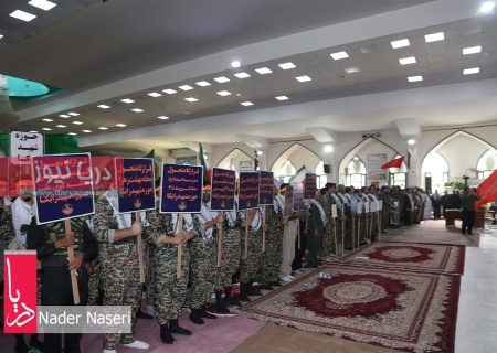 فیلم همایش سالروز بزرگداشت بسیج در بندرعباس / مصاحبه سردار اباذر سالاری