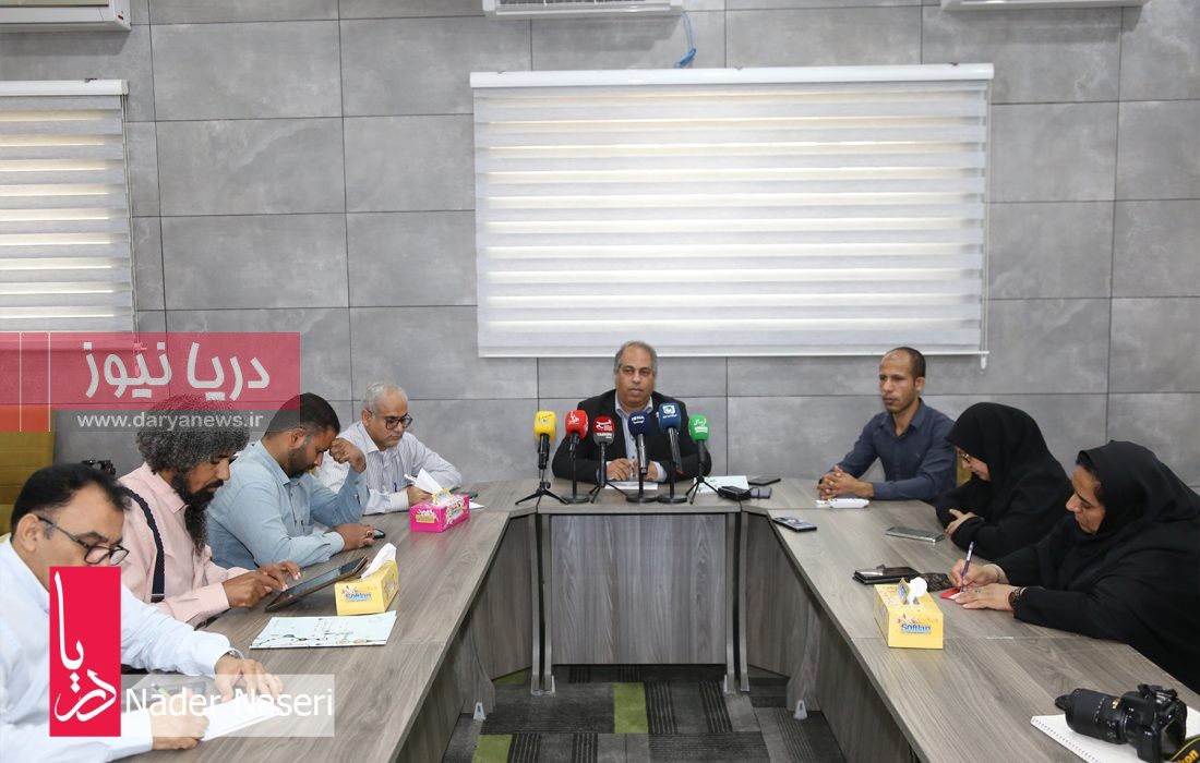 نشست خبری رییس پارک وعلم وفناوری هرمزگان